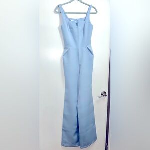 ELÁGIA- XS Baby Blue Elegant long Jumpsuit